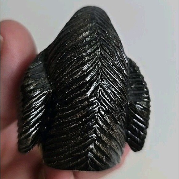 Artesania Rinconada Baby Penguin Uruguay Signed 2" Yellow cheeks orange beek - Picture 3 of 6